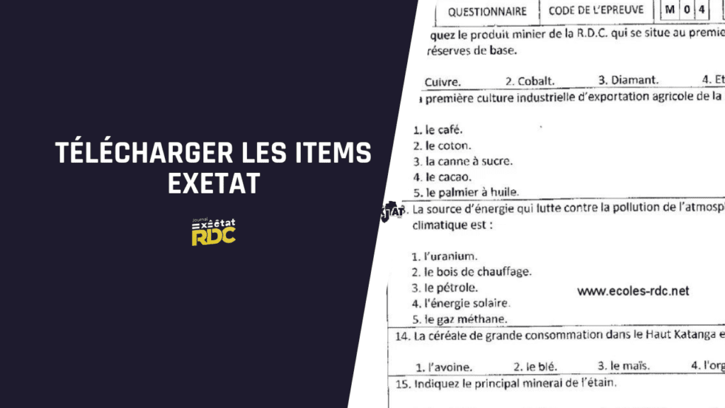 T L Charger Des Items Exetat R Solution Pdf