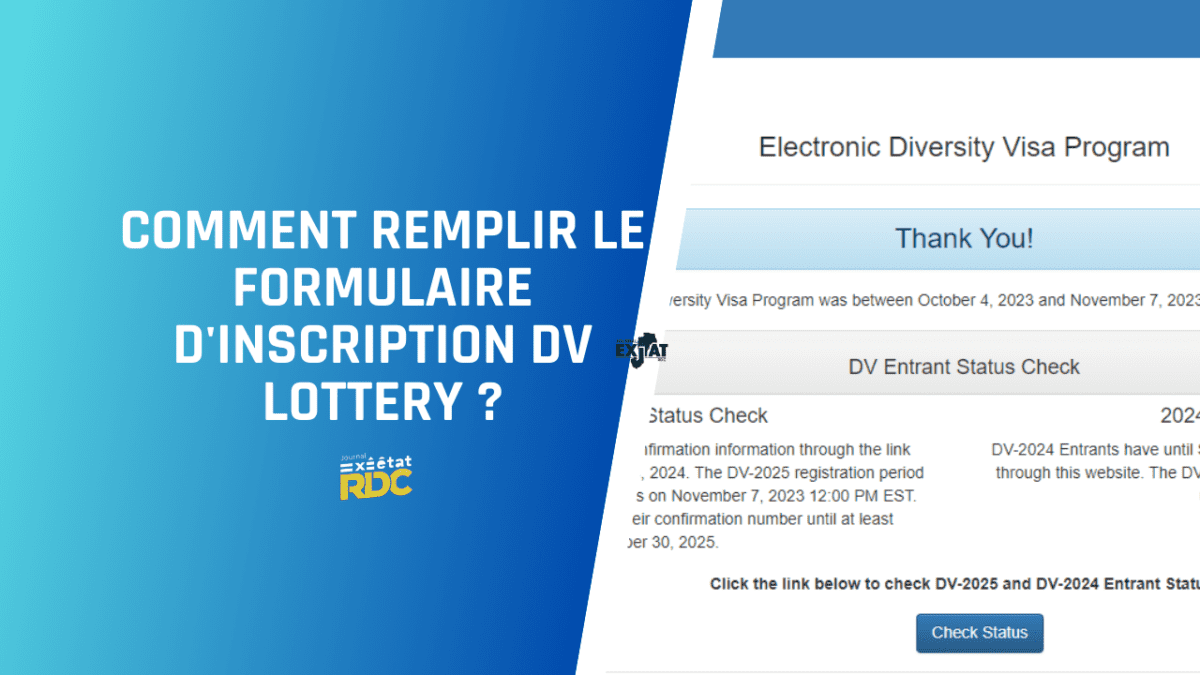 Remplir Le Formulaire D Inscription Dv Lottery