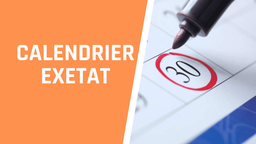 Calendrier EXETAT 2024 RDC