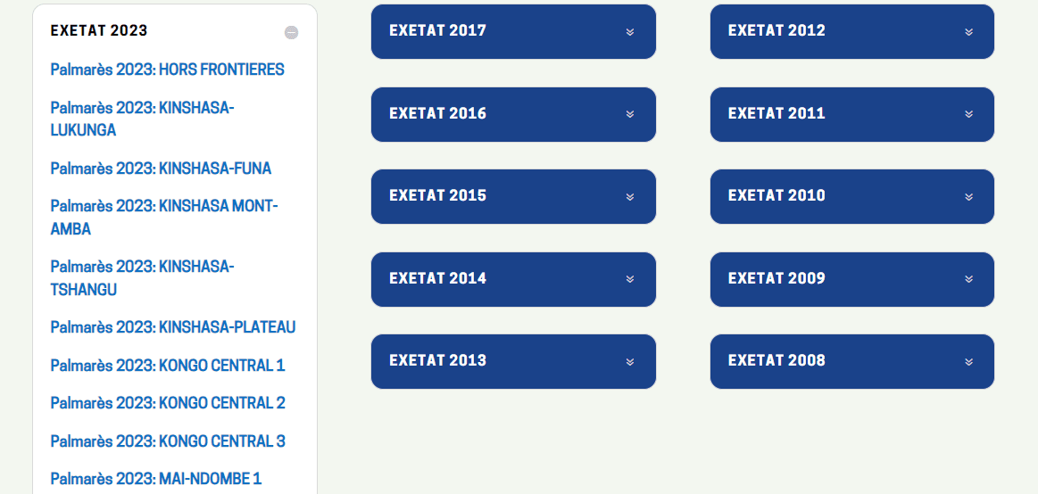 Comment avoir son palmarès Exetat