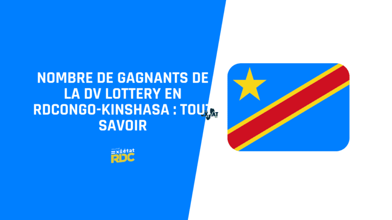 Nombre de Gagnants de la DV Lottery 2024-2025 en RDCongo-Kinshasa