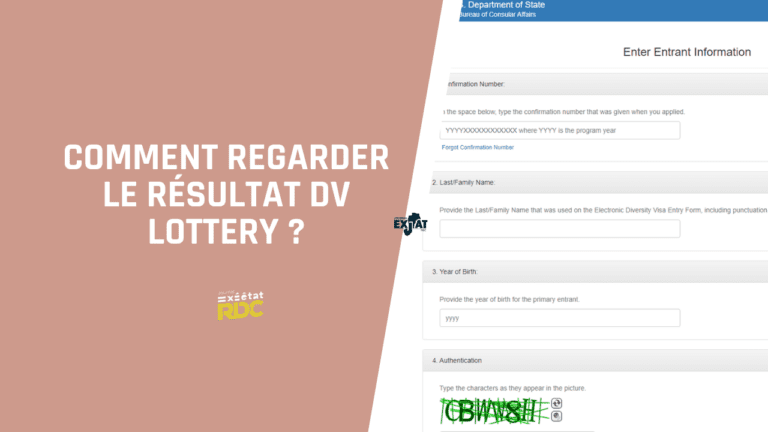 Regarder le Résultat DV Lottery