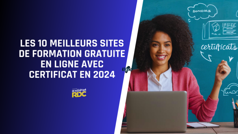 Les 10 Meilleurs Sites de Formation Gratuite en Ligne avec Certificat en 2024