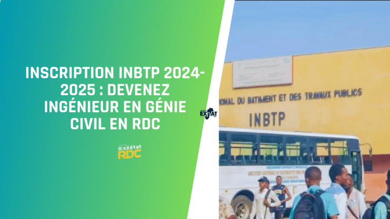 Inscription INBTP 2024-2025