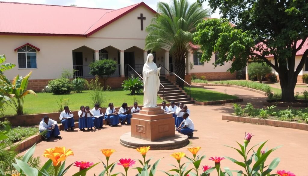 éducation catholique à Lubumbashi